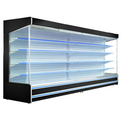 Wygodny sklep Chłodzenie wentylatora Sandwich Open Display Chiller